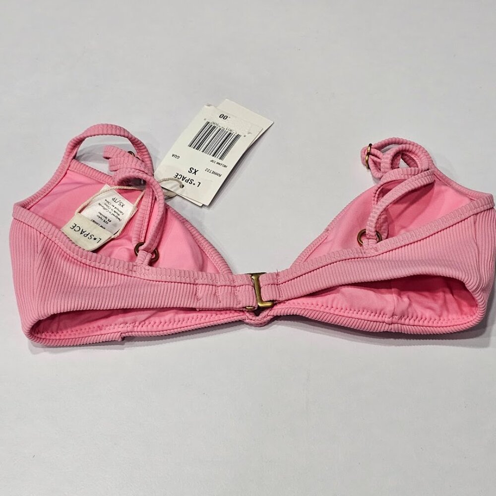 L*Space  Ribbed Helena Bikini Top - Picture 6 of 9